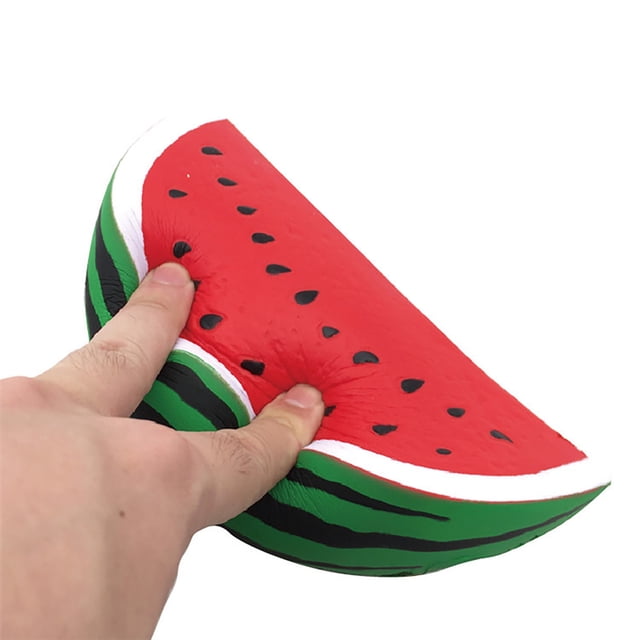Hxlamzoo Kids Toys Watermelon Model Fake Food Decompression Toy Slow Rising Stress Reliever Toy Toys Clearance Sale