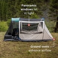 thumbnail image 5 of Coleman Cabin Camping Tent with Weatherproof Screen Room | 4 Person Cabin Tent with Enclosed Screened Porch, Evergreen, 5 of 5