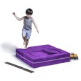 thumbnail image 2 of Jaxx Zipline Causeuse Modulaire pour Enfants et Ottomans, Raisin, 2 of 8