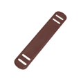 thumbnail image 4 of Bunblic Leather Shoulder Strap Pad Fixing Replacement for Satchels Backpacks Handbag brown L, 4 of 8