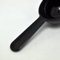 thumbnail image 3 of Small Scoops for Canisters, 5 Pack Plastic Scoopers for Containers, Flour Scoops for Canisters, Black Coffee Measuring Scoop for Tea, Sugar, Cereal, Milk, Spices, 3.81x1.49"(Black*5), 3 of 5