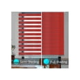 thumbnail image 2 of WYMO Zebra Blinds 57 x 24 INCH - Sheer Horizontal Blinds and Shades for Daytime and Nighttime - Light Filtering Roller Shades for Windows - Red - Manual Control Stick, 2 of 7