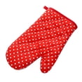 thumbnail image 2 of TIMIFIS Oven Mitts Kitchen Accessories Kitchen Cooking Microwave Oven Gloves Mitts Dot Pot Pad Heat Proof Protected, 2 of 2