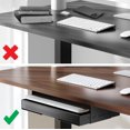 thumbnail image 2 of Desky Ultra Slim Under Desk Drawer - No Gap / White, 2 of 10
