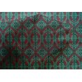 thumbnail image 4 of oneOone Cotton Silk Fabric Geometric & Paisley Block Printed Fabric 1 Yard 42 Inch Wide, 4 of 4
