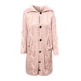 thumbnail image 4 of AherBiu Plus Size Cardigan for Women Trendy Cable Knit Long Cardigans Button down Open Front Winter Coat, 4 of 5