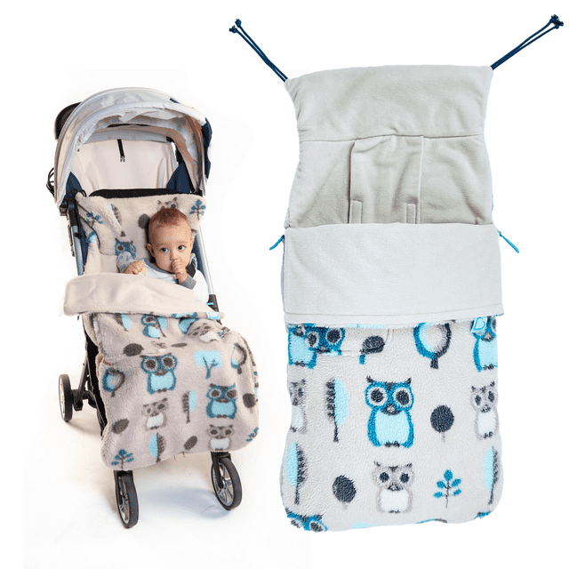 Buggysnuggle Newborn Stroller Footmuff Bunting Snuggle Sherpa