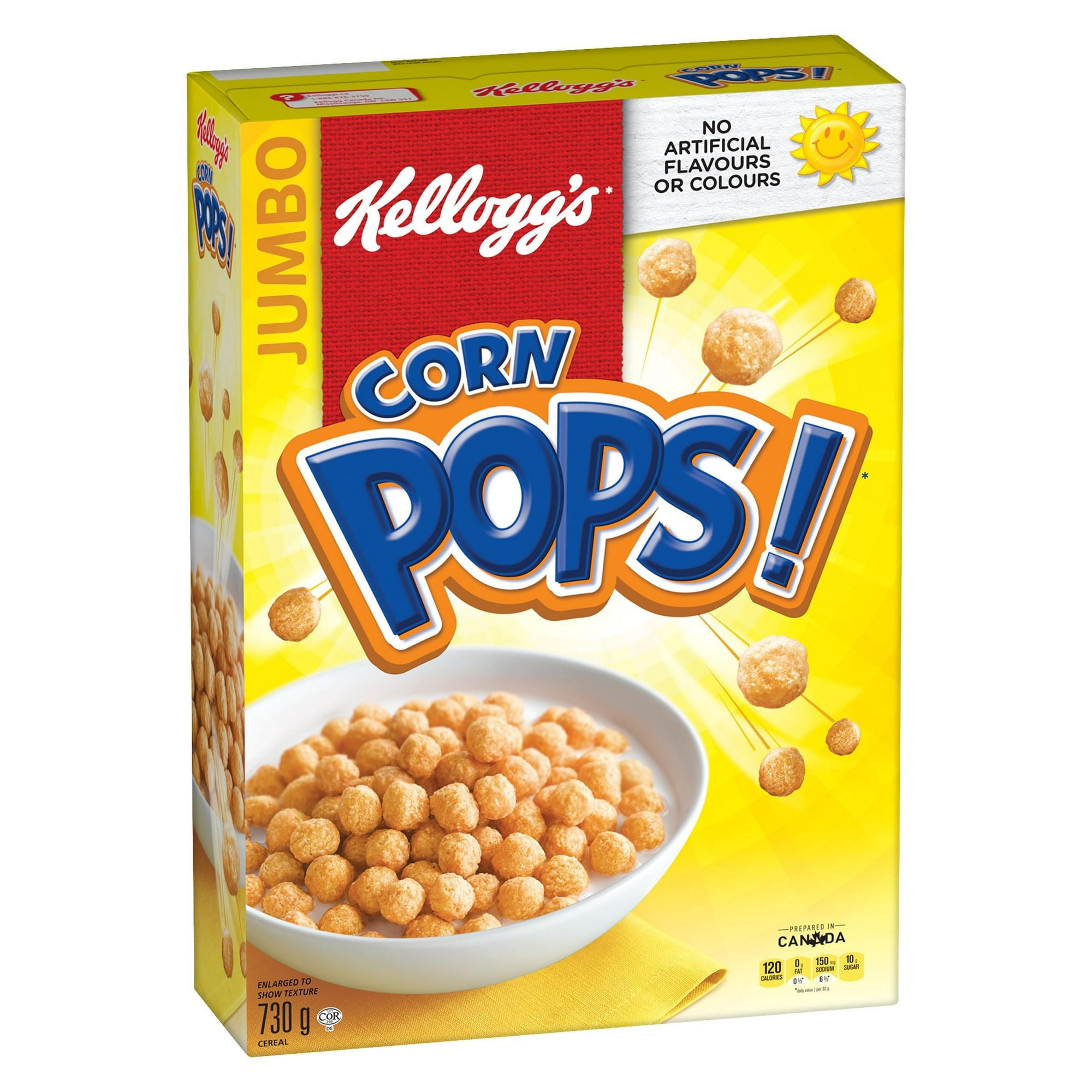 Céréales Kellogg's Corn Pops, format géant, 730 g