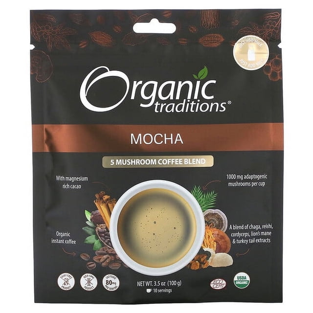 Mushroom Coffee Mocha, 5 Oz