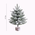 thumbnail image 3 of Pisexur 17.72" Christmas Tree A Cute Small Christmas Tree with Exquisite Cedar DesignChristmas Decorations Christmas Tree Desktop Decoration Scene Layout Door Decoration Christmas Gifts, 3 of 8