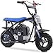 thumbnail image 3 of MotoTec Bandit 52cc 2-Stroke Kids Gas Mini Bike Blue (MT-MB-52cc-Bandit_Blue), Small, 3 of 4