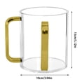 thumbnail image 3 of Acrylic Hand Washing Cup with Handles for Outdoor Patio and Indoor Room Decorative Use, 3 of 4