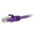 thumbnail image 1 of C2G 6ft Cat6a Snagless Unshielded (UTP) Network Patch Ethernet Cable-Purple - Patch cable - RJ-45 (M) to RJ-45 (M) - 6 ft - UTP - CAT 6a - molded, snagless, stranded - purple, 1 of 3