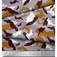 thumbnail image 1 of Soimoi Rayon Fabric Two Tone With White Camouflage Print Fabric by the Yard 42 Inch Wide, 1 of 3