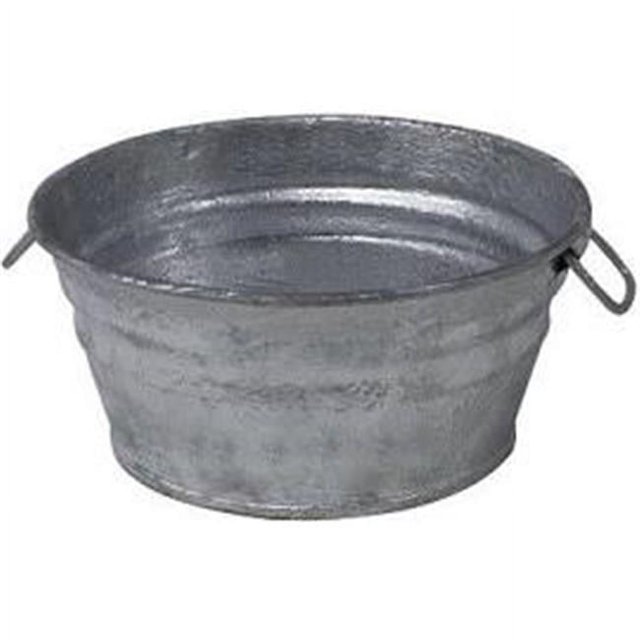 Behrens Manufacturing 7209703 1 qt Bac Plat Rond en Acier Trempé à Chaud
