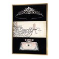 thumbnail image 1 of Chandelier, Parfum and Glamorous Tiara - Fashion Framed Canvas, 1 of 3