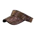 thumbnail image 1 of GDREDA Baseball Cap Fashion Women Leopard Print Sun Baseball Visor Cap Gold,One Size, 1 of 4