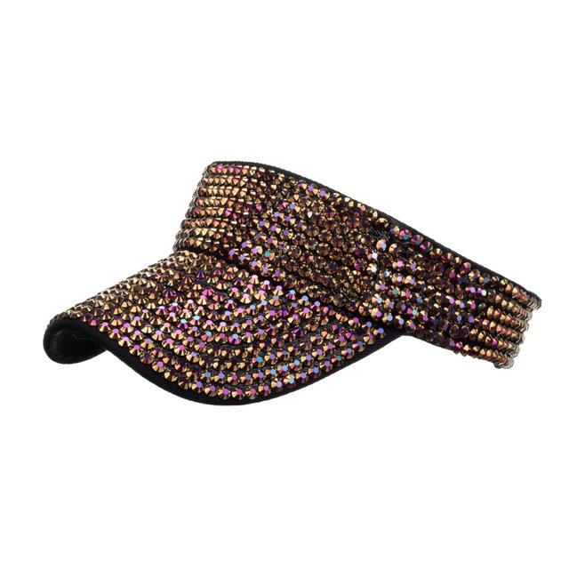 GDREDA Baseball Cap Fashion Women Leopard Print Sun Baseball Visor Cap Gold,One Size
