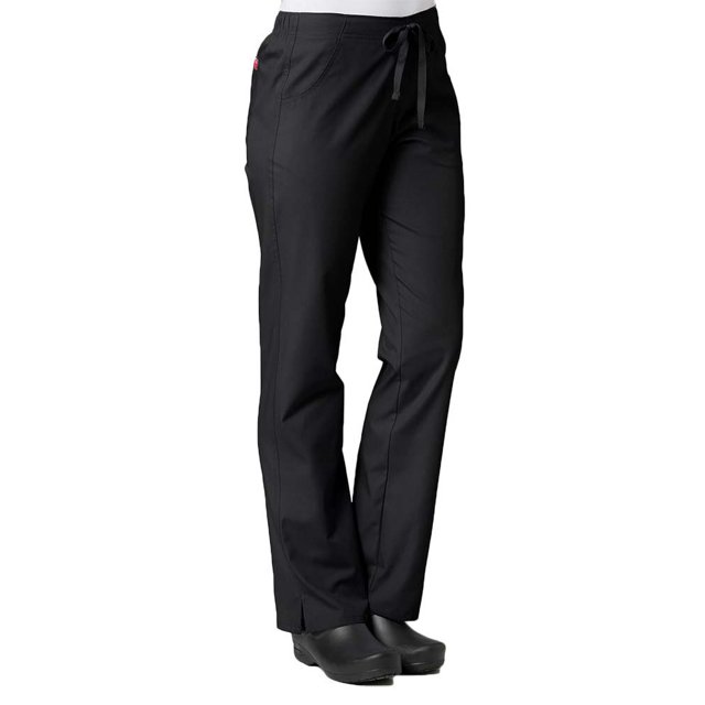 Red Panda Pantalon d'Uniforme à Jambe Droite à Demi-Cordon pour Femmes