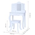 thumbnail image 4 of Teamson Kids Vanity Set Little Princess Anna Medium Roleplay Playset White, 4 of 10