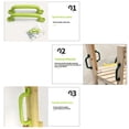 thumbnail image 4 of Baohd 2 Pcs de Supports Colorés pour Escalade Extérieure, Cadres et Structures de Jeu avec Poignées, 4 of 6