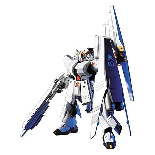 Gundam High Grade Universal Century 1/144 Scale Model Kit: #093 Nu Gundam HWS Heavy Weapon System