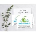 thumbnail image 4 of Inkdotpot 30 Books For Baby Shower Request Cards Bring A Book Instead Of A Card Dinosaur Jungle Animals Baby Shower Invitations Inserts Games, 4 of 6