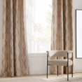thumbnail image 2 of Bouclair Beige Prato Panel Curtain 53x84 in (135x213 cm), 2 of 10