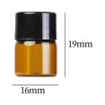thumbnail image 2 of facefd 50x Refillable Glass Bottles Durable Mini for Fragrance Samples 1ml Hole Plug, 2 of 9