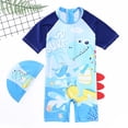 thumbnail image 2 of Swim Trunks Baby Boys Boy 2 Pieces Short Sleeve Cartoon Cute Student Swimsuit Spring Beach Bathing Suits 2-3T, 2 of 3