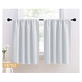 thumbnail image 4 of PRETXORVE Solid Color Curtains Living Room Bedroom Kitchen Partition Curtains Home Curtains, 4 of 9