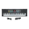 thumbnail image 1 of HLONK Electric Piano Instrument Keyboard Piano Instrument 61 Keys Electric Digital Multifunctional with Microphone MQ6186, 1 of 6