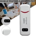 thumbnail image 2 of WiFi LTE Router 4G SIM Card USB Modem Dongle Mobile Broadband for Hom Hot F6, 2 of 7