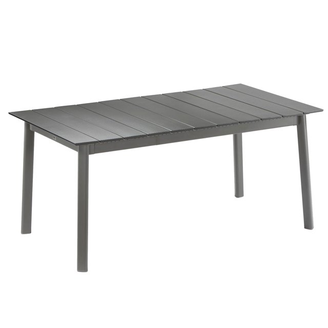 Lafuma ORON Extensible 6-8 Personne Extérieur en Aluminium Table à Manger de Jardin, Titane
