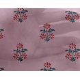 thumbnail image 4 of oneOone Georgette Tissu Viscose Feuilles & Imprimé Floral 1 Yard 42 Inch Wide, 4 of 5