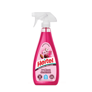 Hertel Disinfectant All Purpose Cleaner, Cherry Almond, 700ml