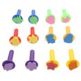 thumbnail image 2 of 12pcs Kids DIY Stampers Drawing Aids Cartoon Kids Seal Toys Classroom Rewards, 2 of 8