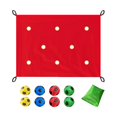 thumbnail image 3 of Almencla Hole Tarp Coordination Playing Team Building Game for Garden Indoor Backyard red, 3 of 8