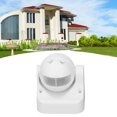 thumbnail image 4 of Infrared Motion Sensor, Energy Saving ABS Motion Sensor Detector Switch  For Toilet For School White, 4 of 8