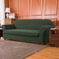 thumbnail image 2 of Subrtex 1-Piece Stretch Sofa Slipcover Non Slip Couch Cover, Texture Grid Pattern, 2 of 6