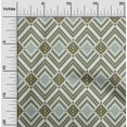 thumbnail image 1 of oneOone Viscose Chiffon Fabric Diamond Geometric Decor Fabric Printed BTY 42 Inches Wide, 1 of 4