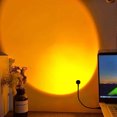 thumbnail image 2 of USB Projector Flexible LED Protection Lamp Rainbow/Sunset Lighting Bright 18cm/28cm/36cm Portable Sleeping Night Light Home Rainbow Light 18cm, 2 of 8