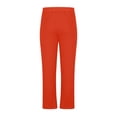 thumbnail image 4 of LIBRCLO Mens Sweatpants with Pockets Athletic Workout Sweat Pants Running Joggers Sweatpants Open Bottom, Orange L, 4 of 5