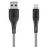 Onn. 3 FT./0.9 m Lightning to USB-A Braided Cable
