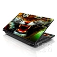 thumbnail image 1 of LSS 17 17.3 Inches Laptop Notebook Skin Sticker Decal Cover for Dell Lenovo Apple Acer Fits 17" to 19" with 2 Wrist Pads - Roaring Tiger, 1 of 1