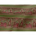 thumbnail image 4 of oneOone Viscose Jersey Fabric Ethnic Block Fabric Prints By Yard 60 Inch Wide, 4 of 5