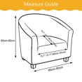 thumbnail image 2 of Couch Covers Reusable Sofa Cover Armchair Covers Chair Slipcover for Living Room Style R, 2 of 9