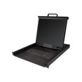 thumbnail image 1 of StarTech.com Console Rackmount KVM, Port Unique VGA KVM avec Moniteur LCD 19 Pouces pour Rack de Serveur, Tiroir Universel 1U LCD KVM avec Câbles et Matériel, Support USB, 50,000 Mtbf - LCD KVM Concole (RKCONS1901) - Console KVM - USB - 19 Pouces - Montable en Rack - 1280 x 1024 - 250 Cd/m2 - 1000 Cd/m2 - Noir - 1 VUGA - Noir, 1 of 5