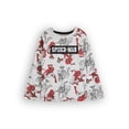 thumbnail image 2 of Marvel Boys Grey Long Sleeve Long Leg Pyjama Set, 2 of 6