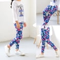 thumbnail image 4 of 2025 s Ankle Length Leggings Printing Flower Classic Pants Stretch, 4 of 4